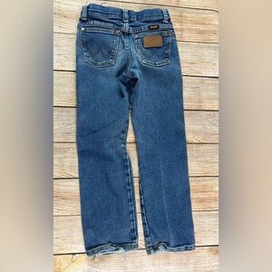 Wrangler Western Rodeo Cowboy Cut Adjustable Jeans Boys Size 9 Slim 1013BAFGK